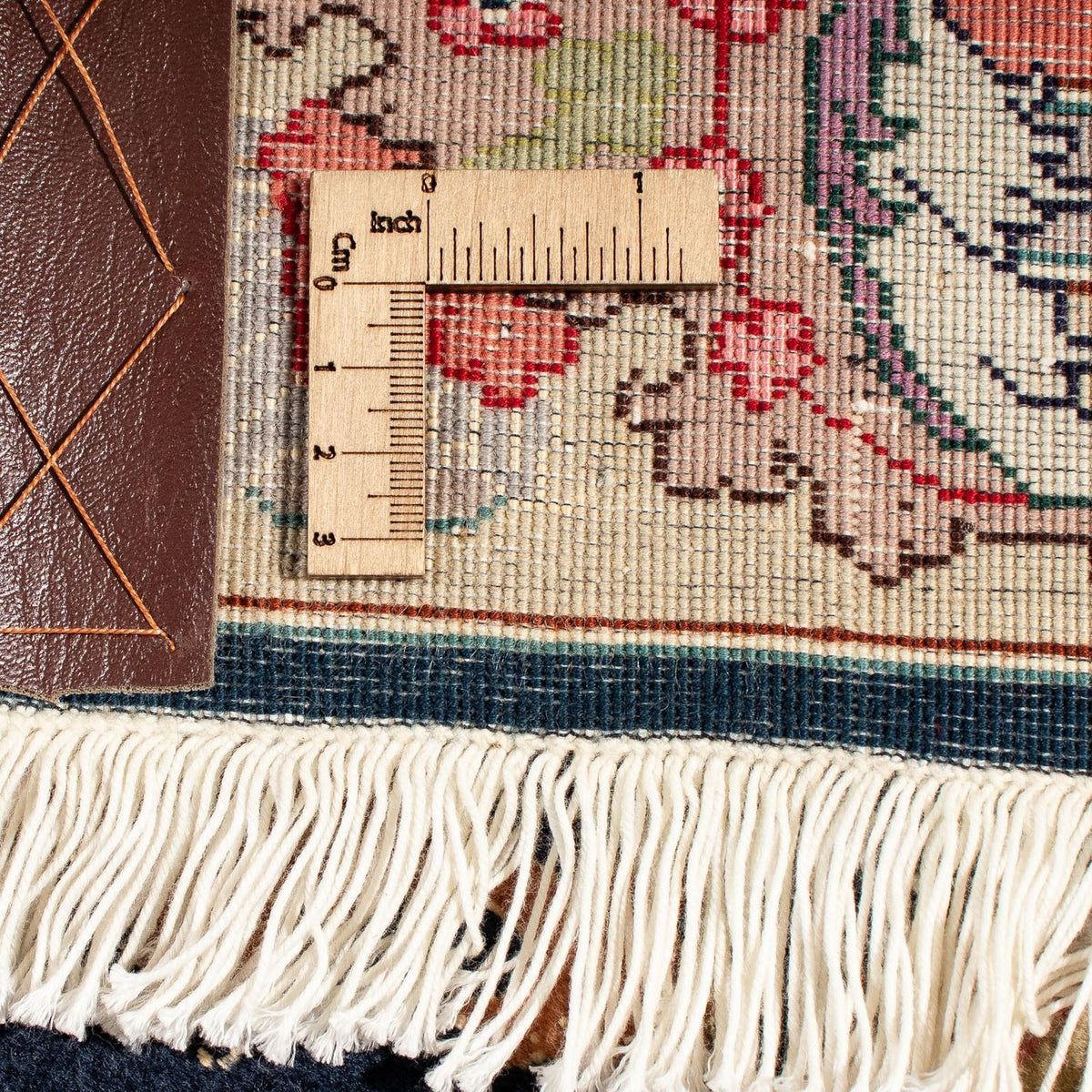 Persisk matta - Tabriz - Royal kvadrat  - 202 x 202 cm - mörkblå