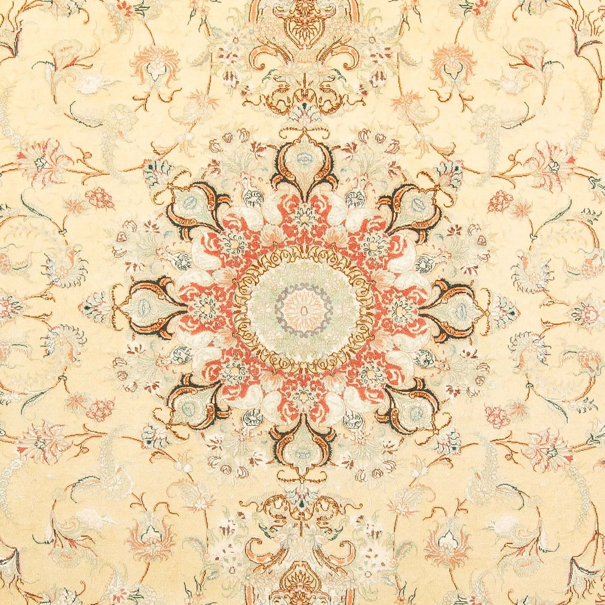 Persisk matta - Tabriz - Royal - 307 x 198 cm - beige