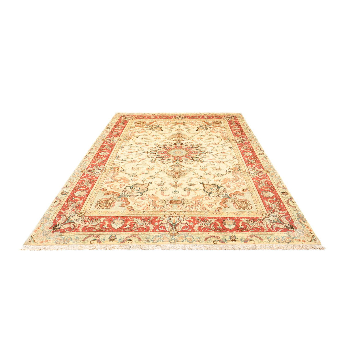 Persisk matta - Tabriz - Royal - 307 x 198 cm - beige