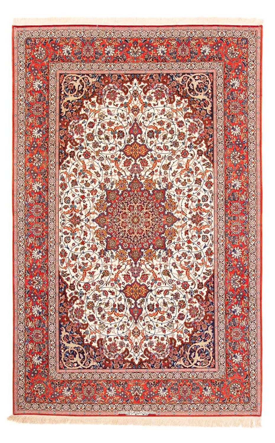 Persisk matta - Isfahan - Premium - 310 x 208 cm - röd