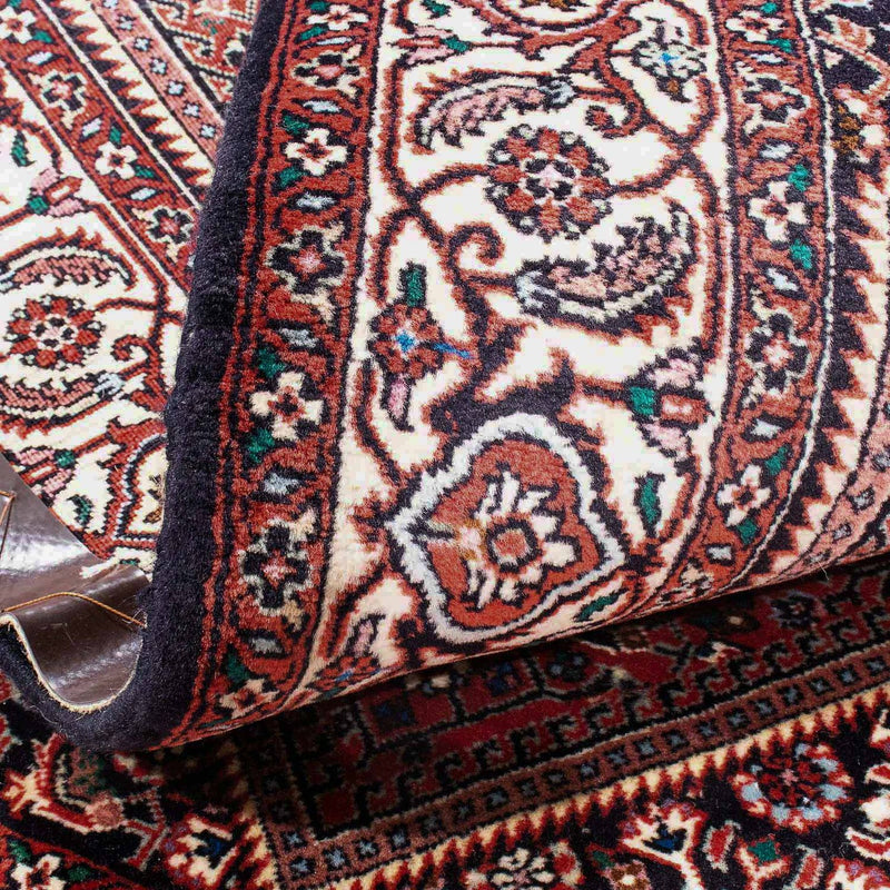 Persisk matta - Bijar - 176 x 112 cm - röd