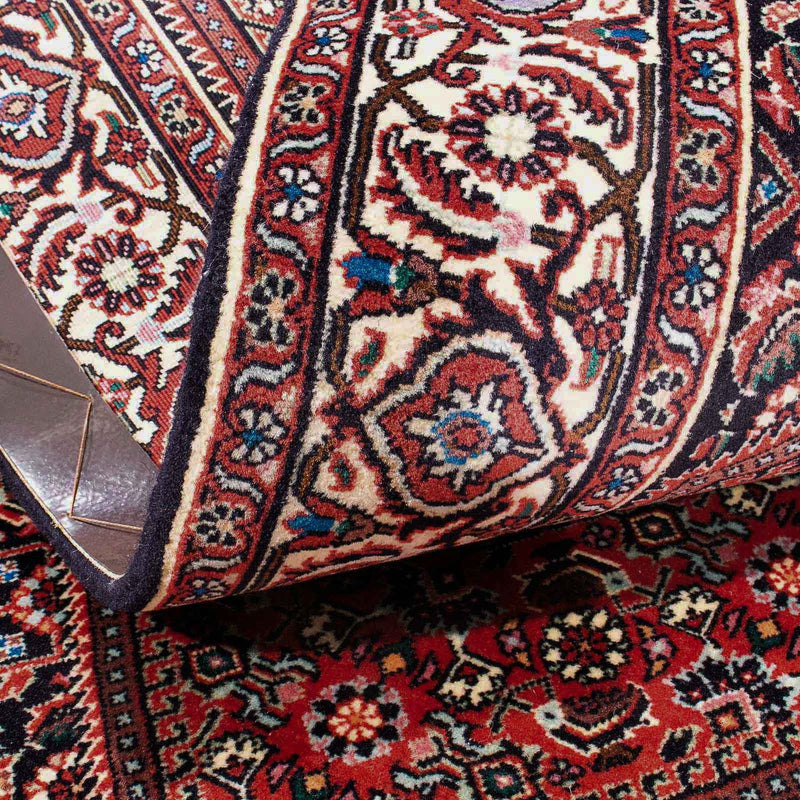 Persisk matta - Bijar - 167 x 104 cm - röd