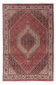Persisk matta - Bijar - 254 x 171 cm - mörkröd