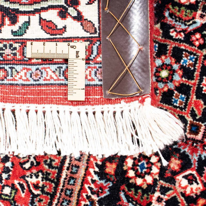 Persisk matta - Bijar - 254 x 171 cm - mörkröd