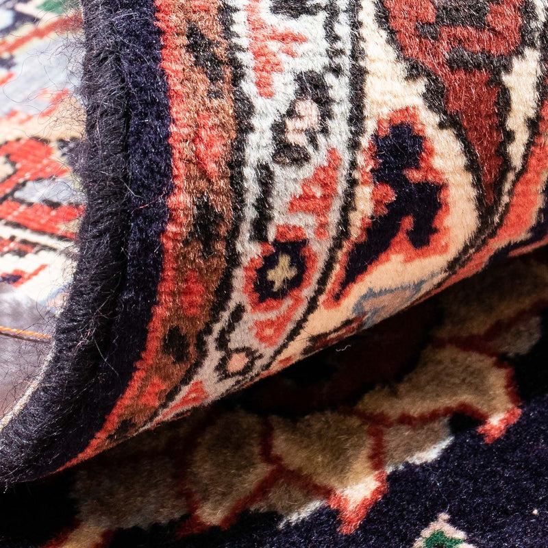 Persisk matta - Bijar - 248 x 150 cm - mörkblå