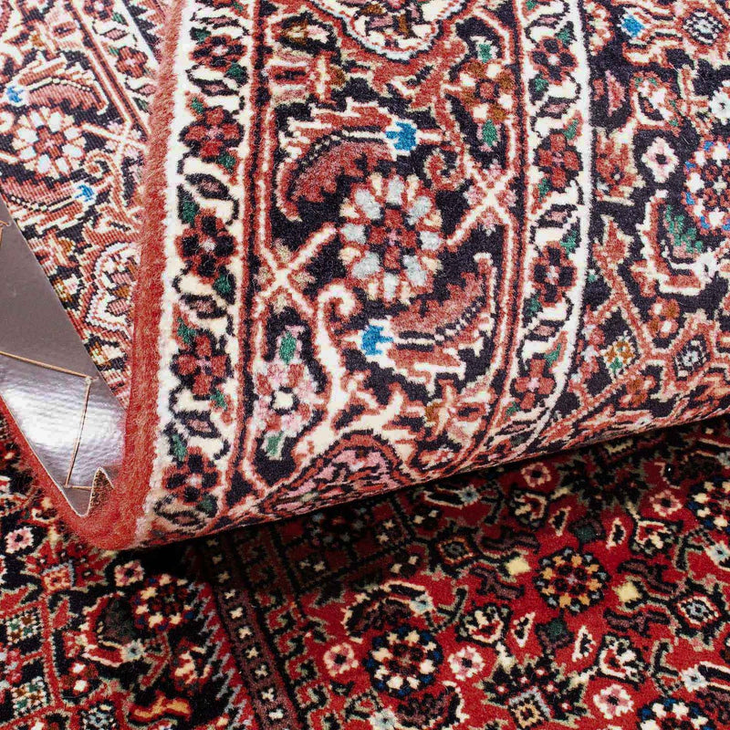 Persisk matta - Bijar - 182 x 111 cm - röd