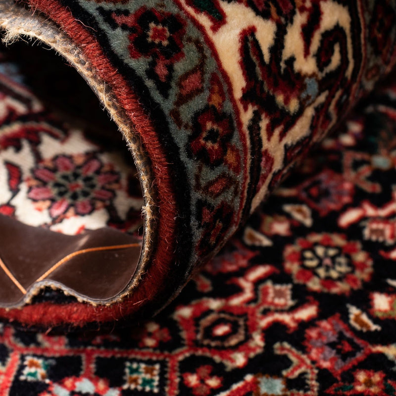 Runner Persisk matta - Bijar - 198 x 74 cm - mörkröd