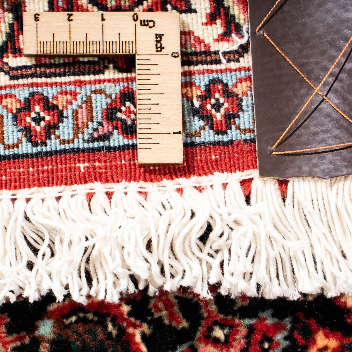 Runner Persisk matta - Bijar - 198 x 74 cm - mörkröd