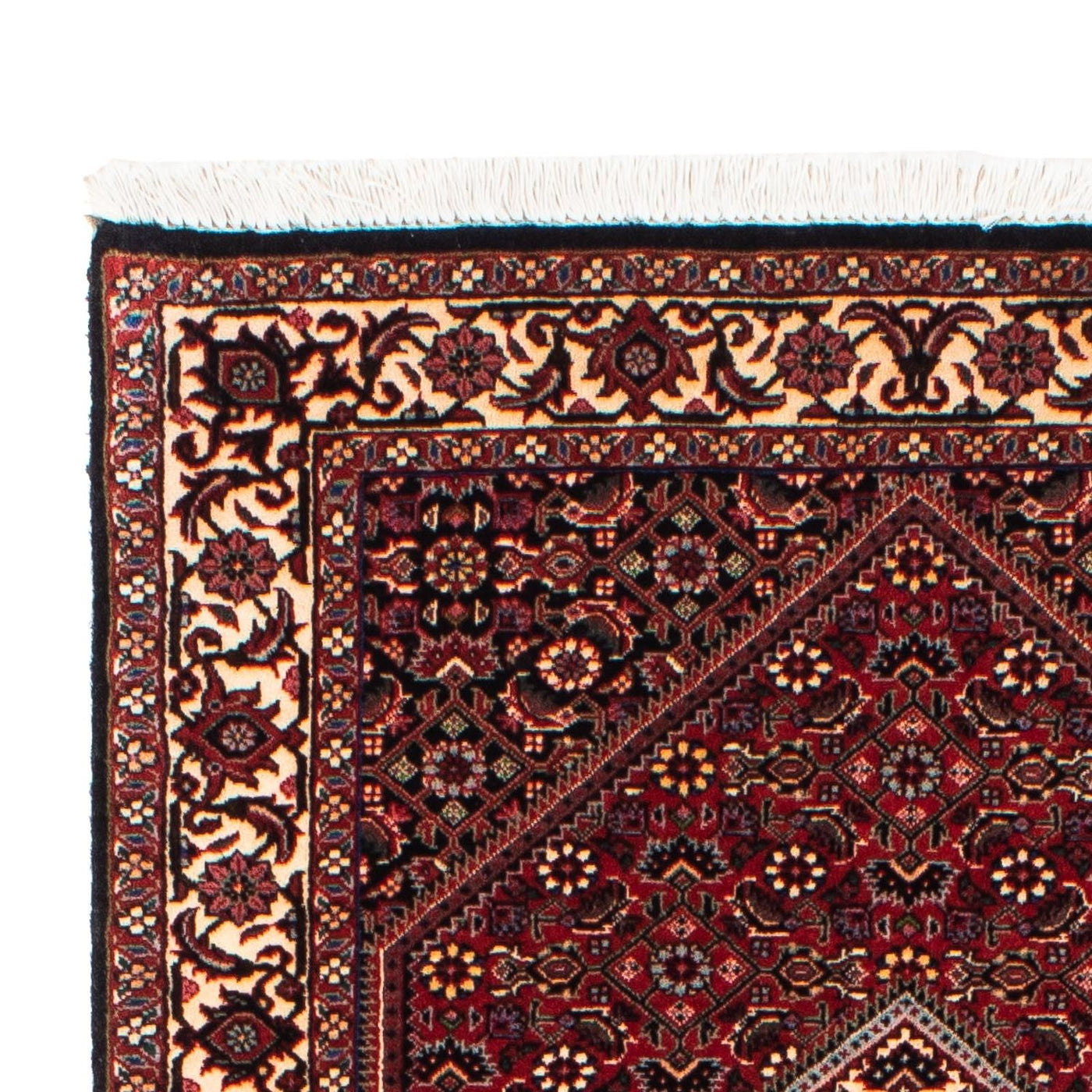 Runner Persisk matta - Bijar - 202 x 76 cm - mörkröd