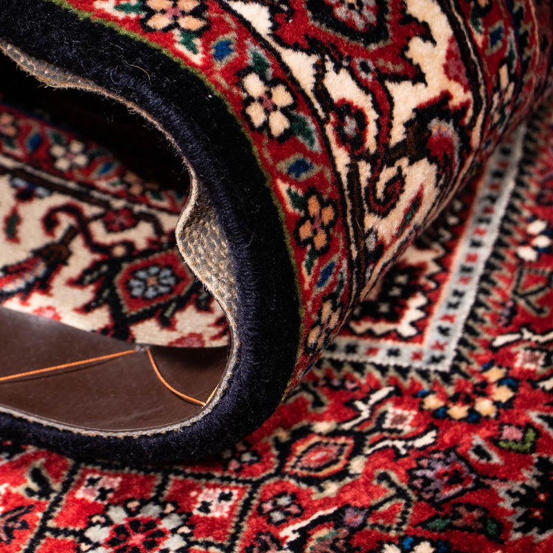 Runner Persisk matta - Bijar - 202 x 76 cm - mörkröd