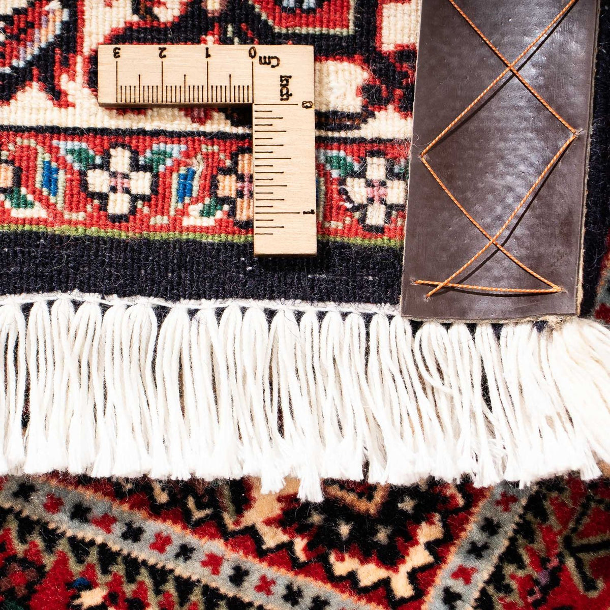 Runner Persisk matta - Bijar - 202 x 76 cm - mörkröd