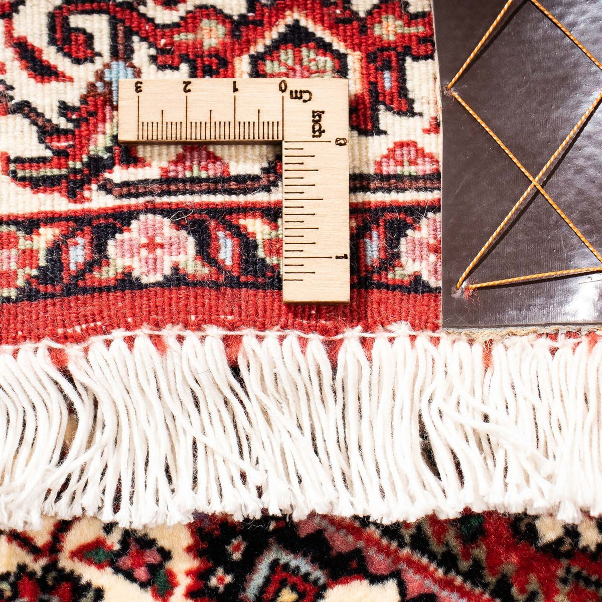 Runner Persisk matta - Bijar - 202 x 73 cm - mörkröd