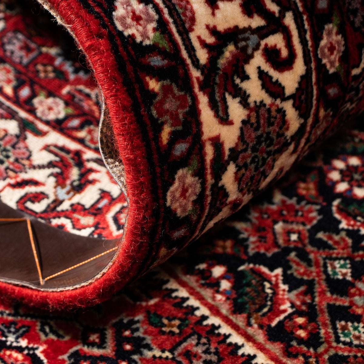 Runner Persisk matta - Bijar - 203 x 73 cm - mörkröd