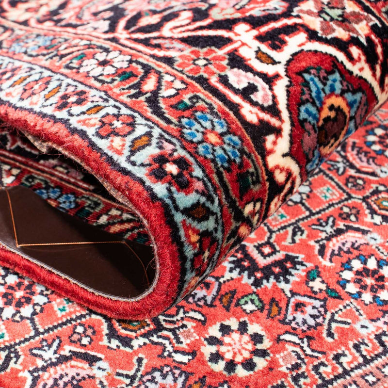 Persisk matta - Bijar - 233 x 168 cm - ljusröd