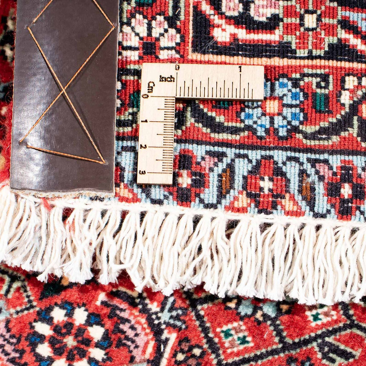 Persisk matta - Bijar - 233 x 168 cm - ljusröd