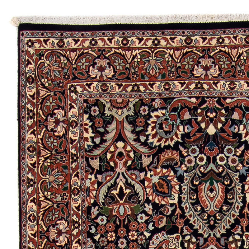 Persisk matta - Bijar - 240 x 165 cm - mörkblå