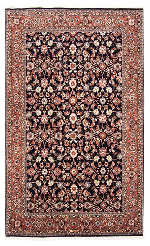 Persisk matta - Bijar - 245 x 151 cm - mörkblå