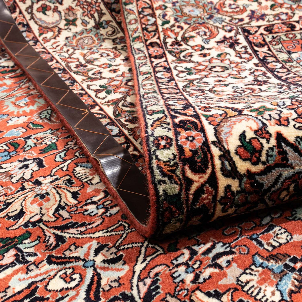 Persisk matta - Bijar - Royal - 282 x 198 cm - röd