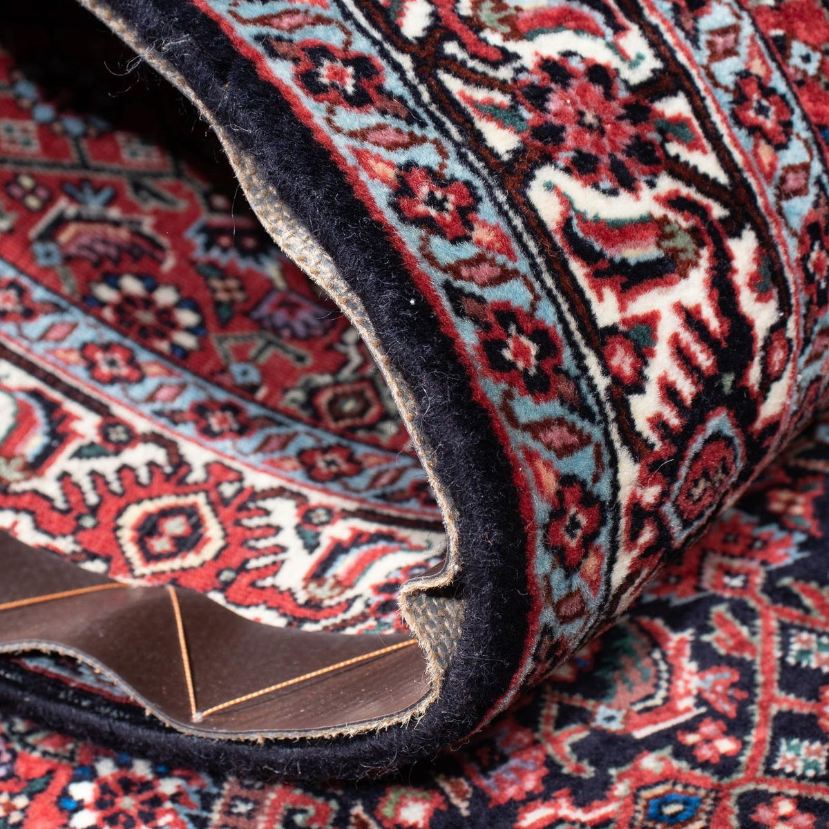 Runner Persisk matta - Bijar - 211 x 77 cm - mörkblå