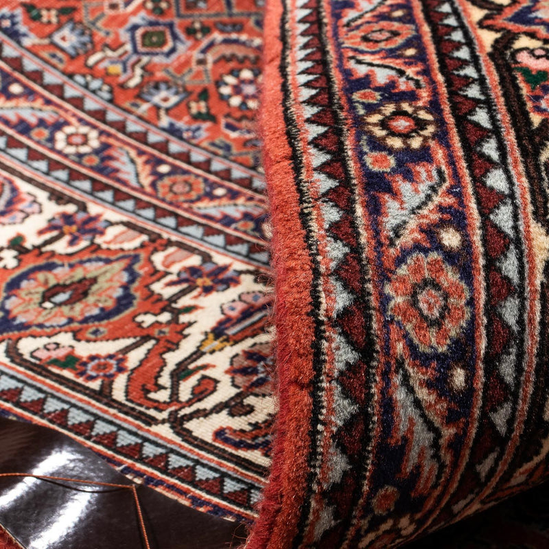 Persisk matta - Bijar - 239 x 168 cm - ljusröd