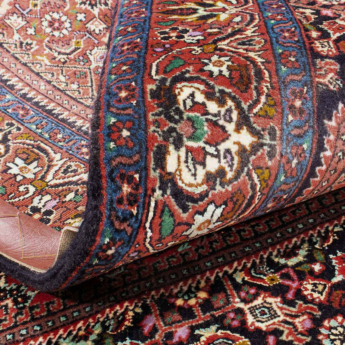 Persisk matta - Bijar - 180 x 112 cm - ljusröd