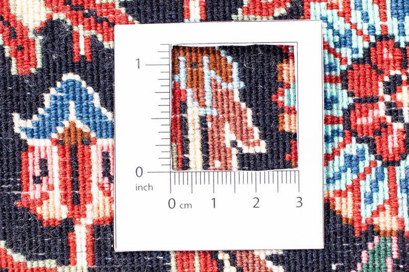 Persisk matta - Bijar - 350 x 252 cm - mörkröd