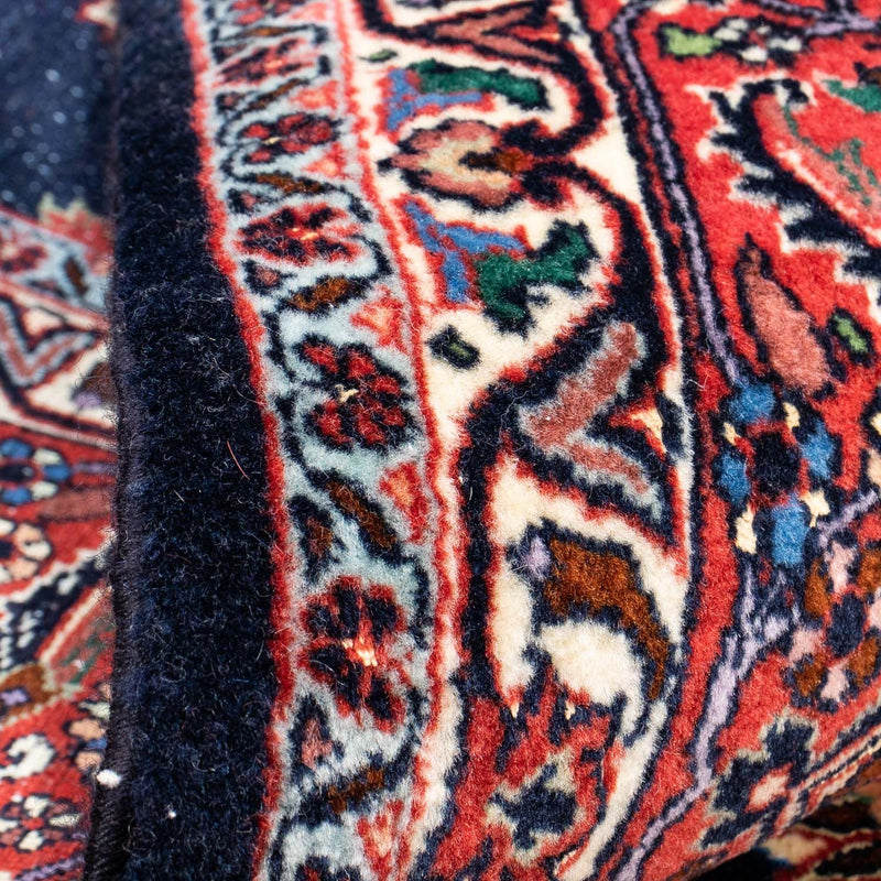 Persisk matta - Bijar - 350 x 255 cm - mörkblå