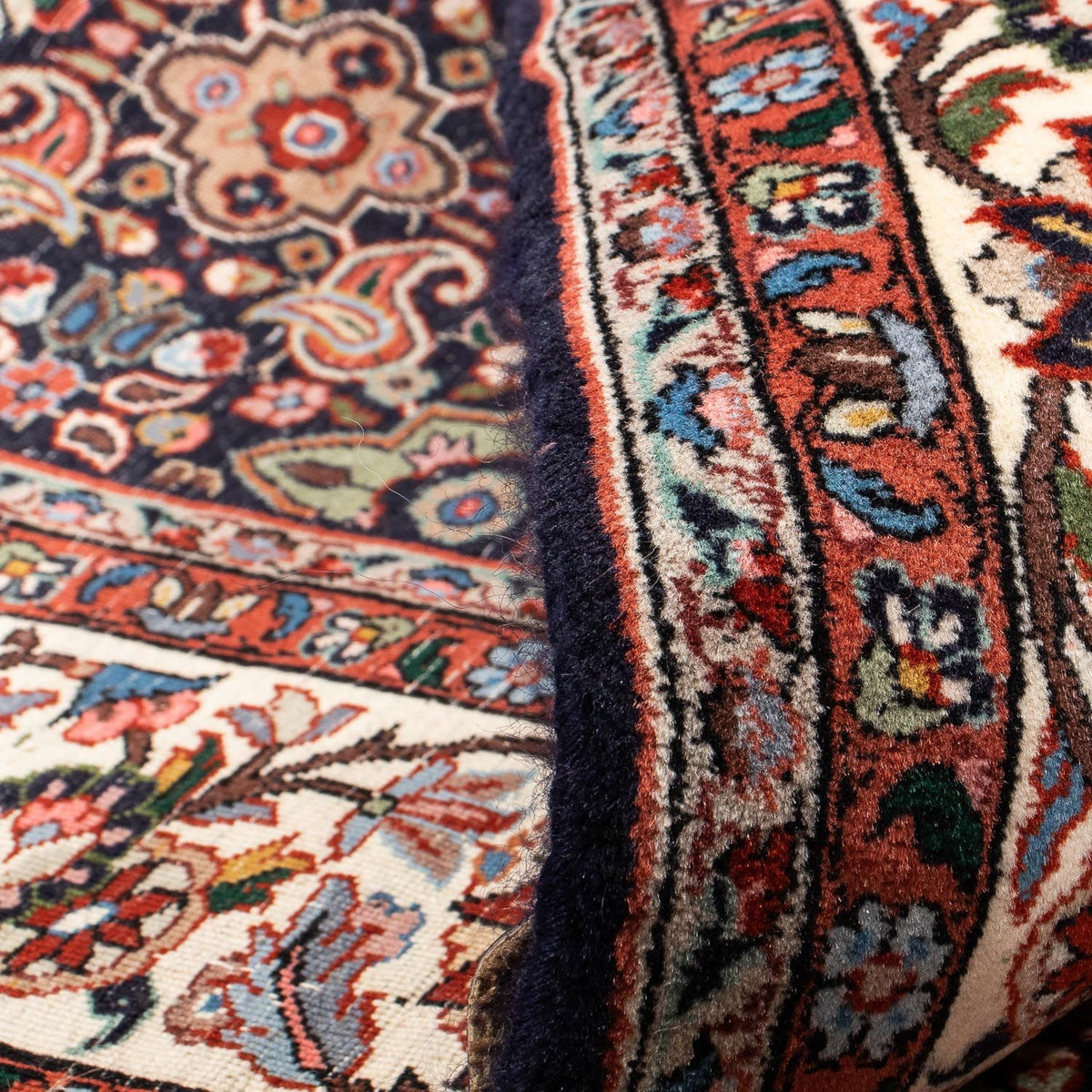 Persisk matta - Bijar - 248 x 168 cm - ljusbrun