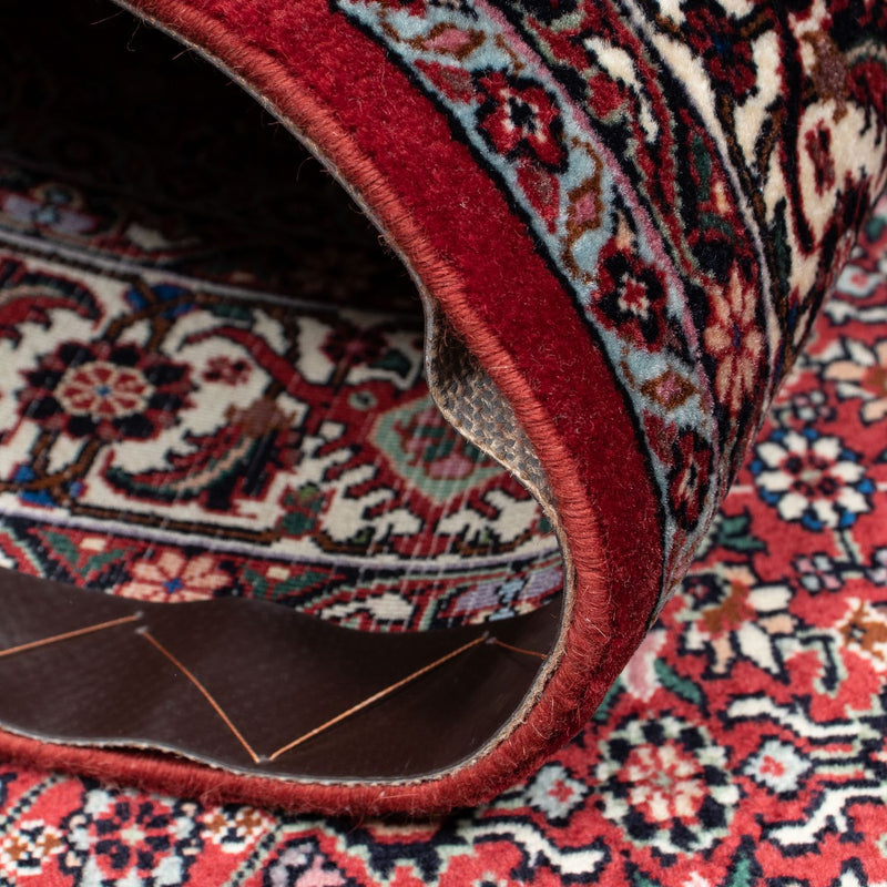 Persisk matta - Bijar - 208 x 134 cm - mörkröd