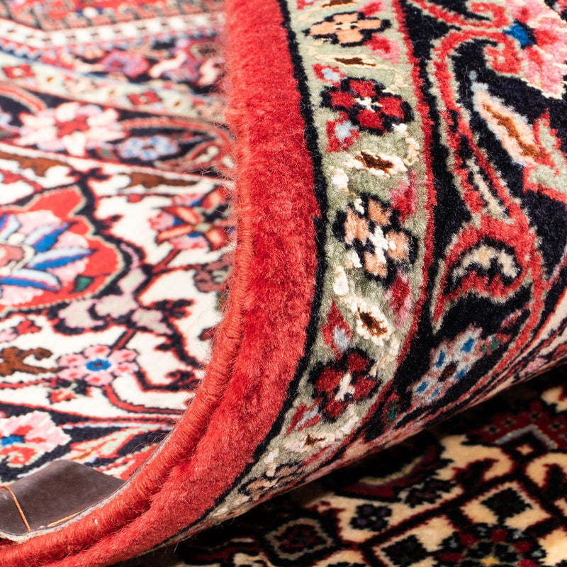 Persisk matta - Bijar - 360 x 250 cm - mörkröd