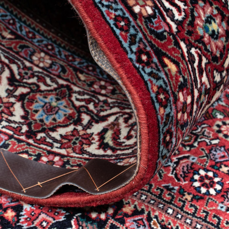 Persisk matta - Bijar - 205 x 130 cm - mörkröd