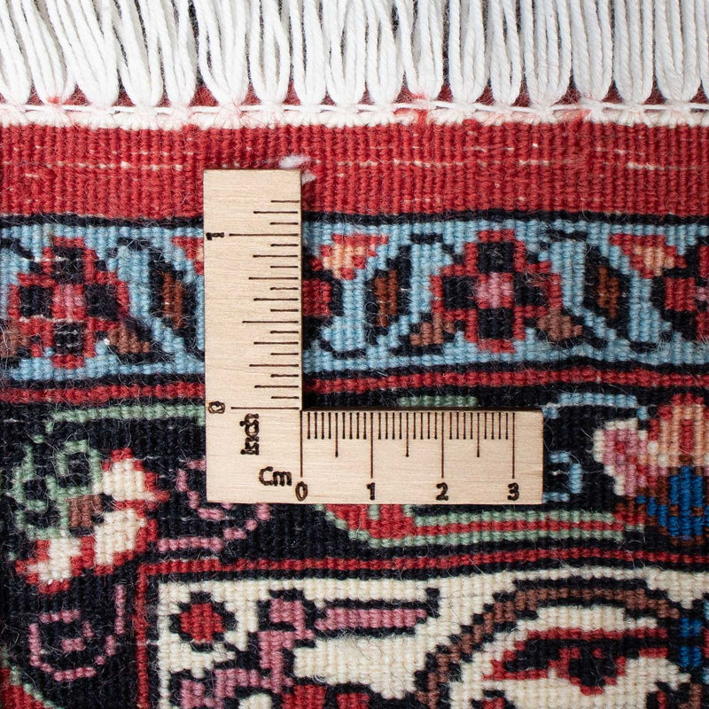 Persisk matta - Bijar - 209 x 140 cm - ljusröd