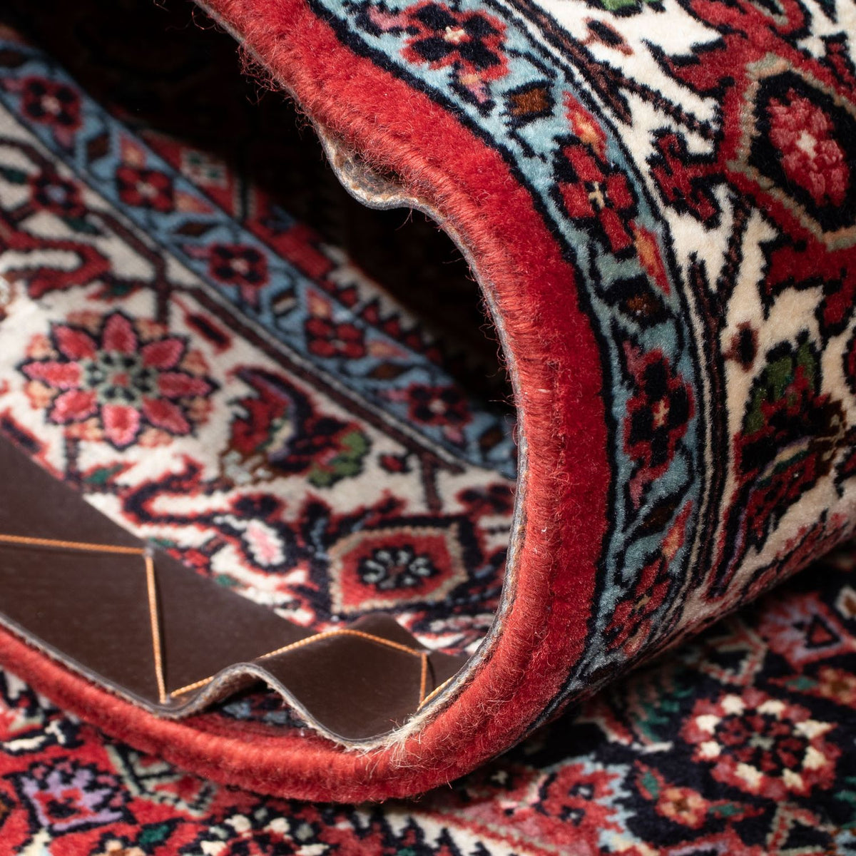 Runner Persisk matta - Bijar - 291 x 84 cm - mörkröd