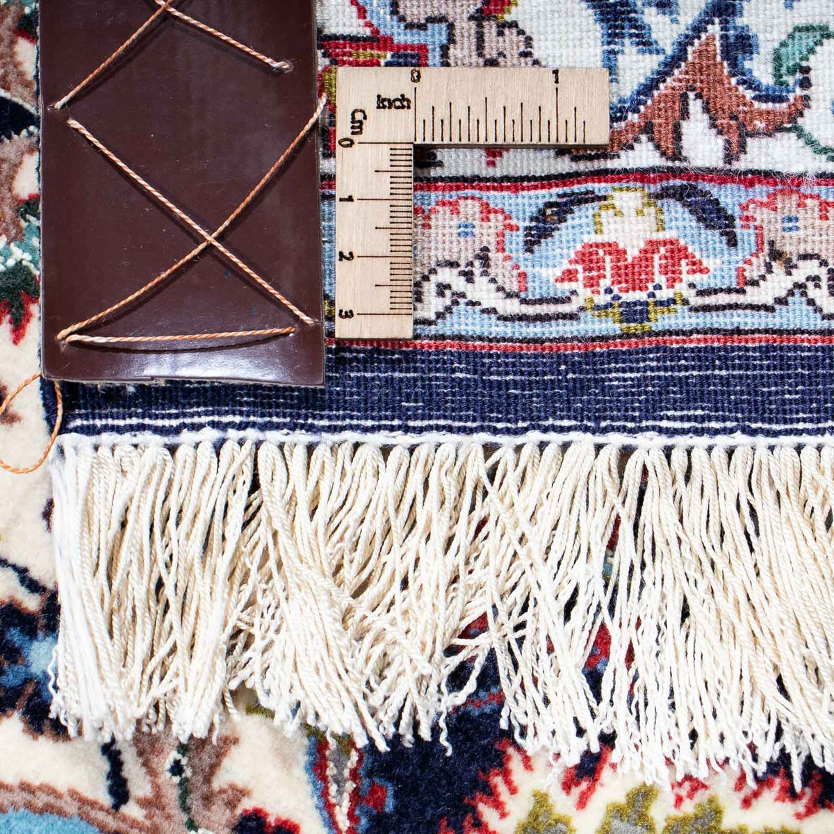 Persisk matta - Isfahan - Premium - 226 x 149 cm - mörkblå