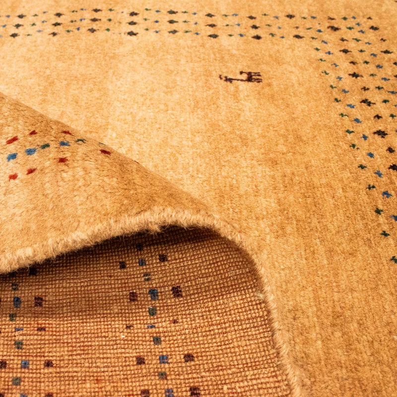 Gabbeh-matta - persisk - 149 x 110 cm - brun