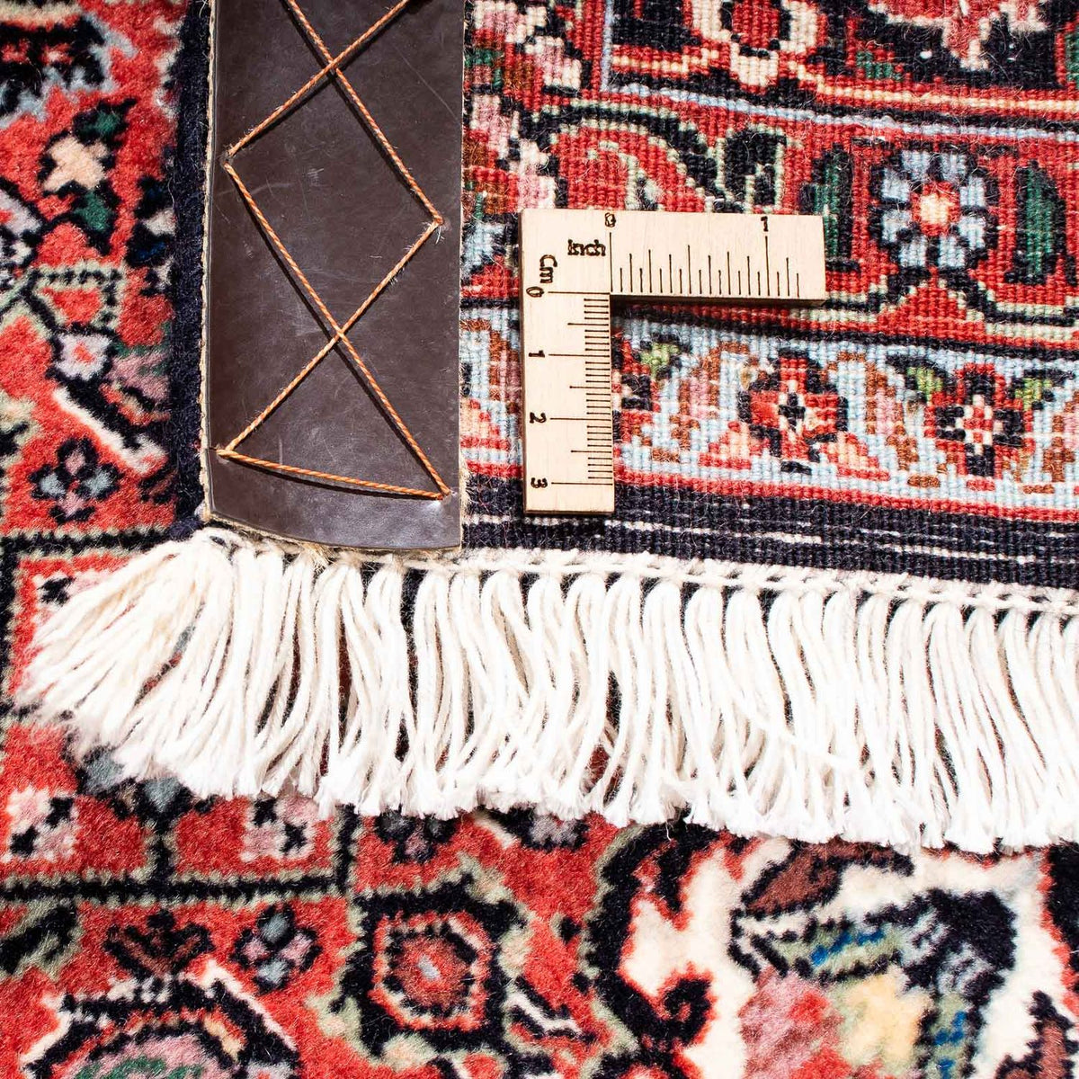 Persisk matta - Bijar - 238 x 172 cm - ljusröd