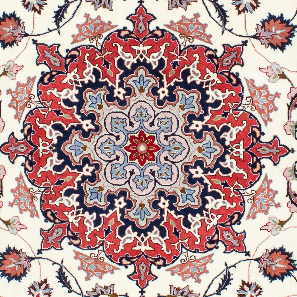 Persisk matta - Tabriz - Royal - 203 x 156 cm - beige