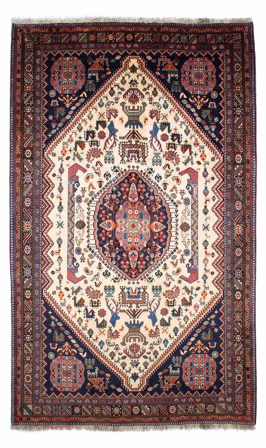 Gabbeh-matta - Kashkuli Persiska - 263 x 158 cm - beige