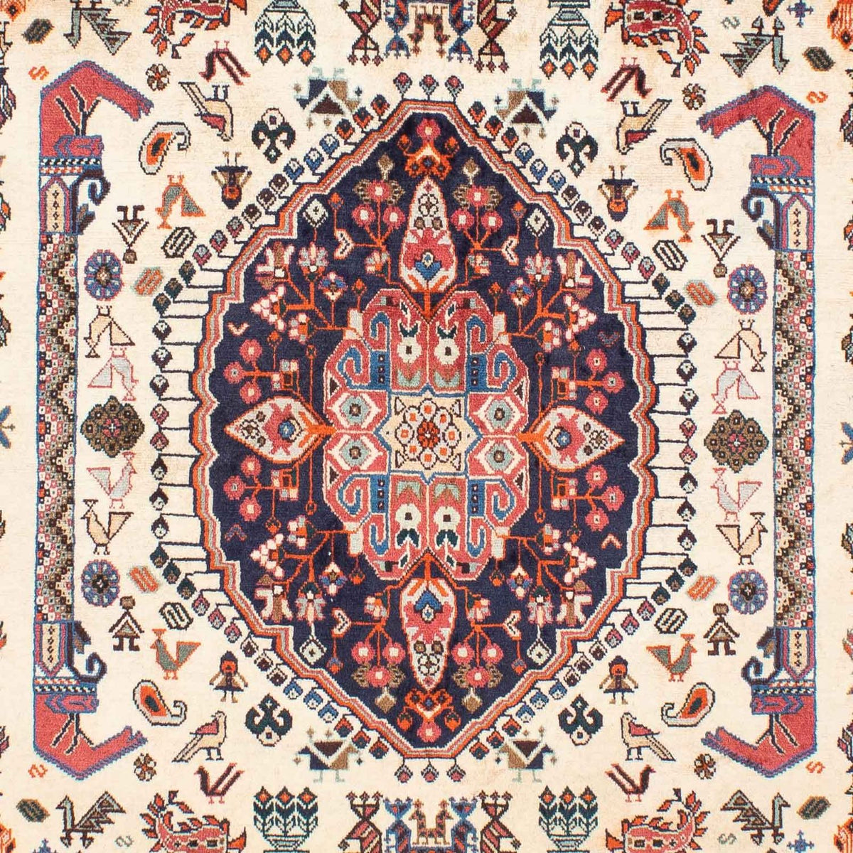 Gabbeh-matta - Kashkuli Persiska - 263 x 158 cm - beige