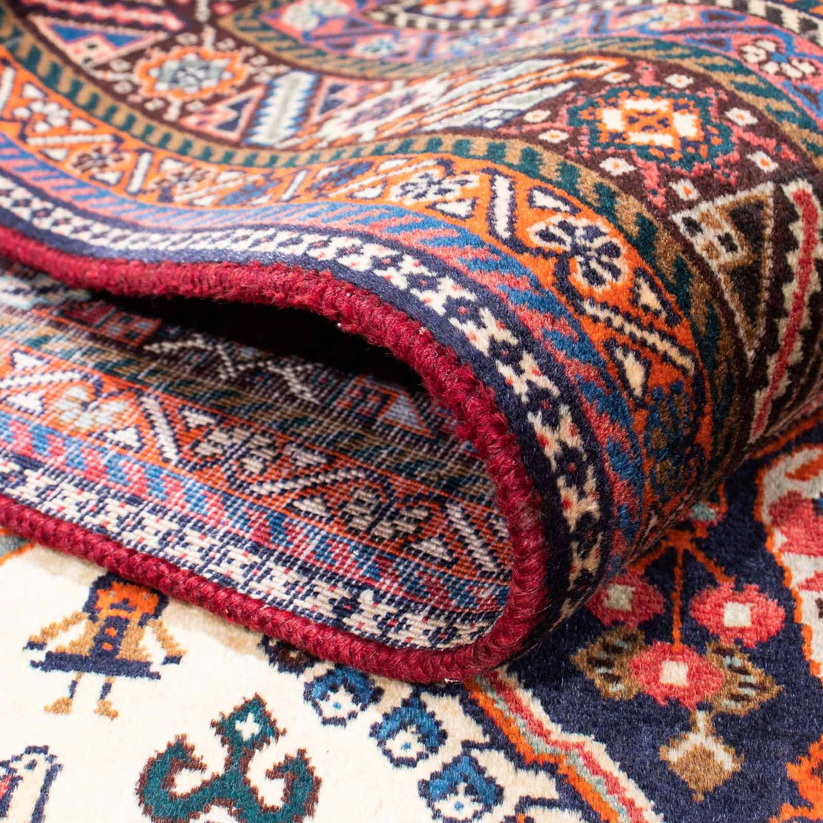 Gabbeh-matta - Kashkuli Persiska - 263 x 158 cm - beige