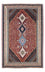 Gabbeh-matta - Kashkuli Persiska - 225 x 139 cm - mörkröd