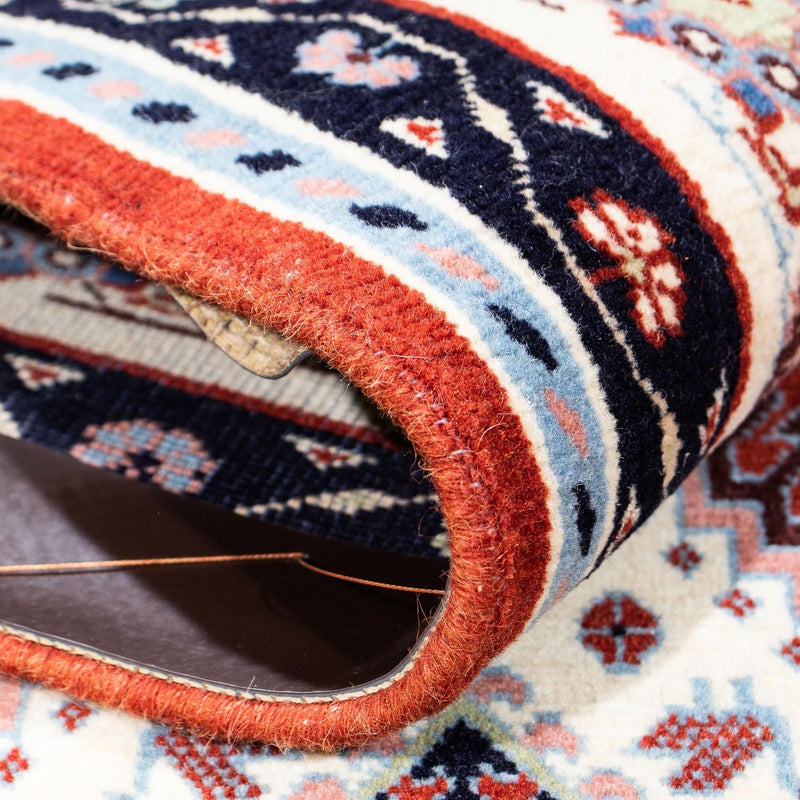 Gabbeh-matta - Kashkuli Persiska - 225 x 139 cm - mörkröd