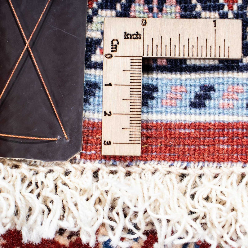 Gabbeh-matta - Kashkuli Persiska - 225 x 139 cm - mörkröd