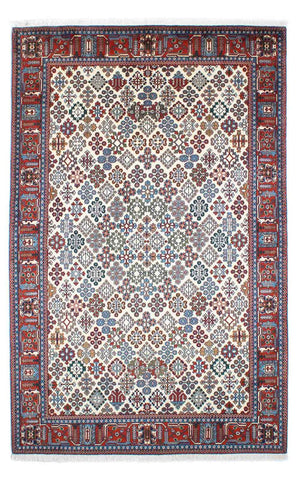 Gabbeh-matta - Kashkuli Persiska - 241 x 159 cm - beige