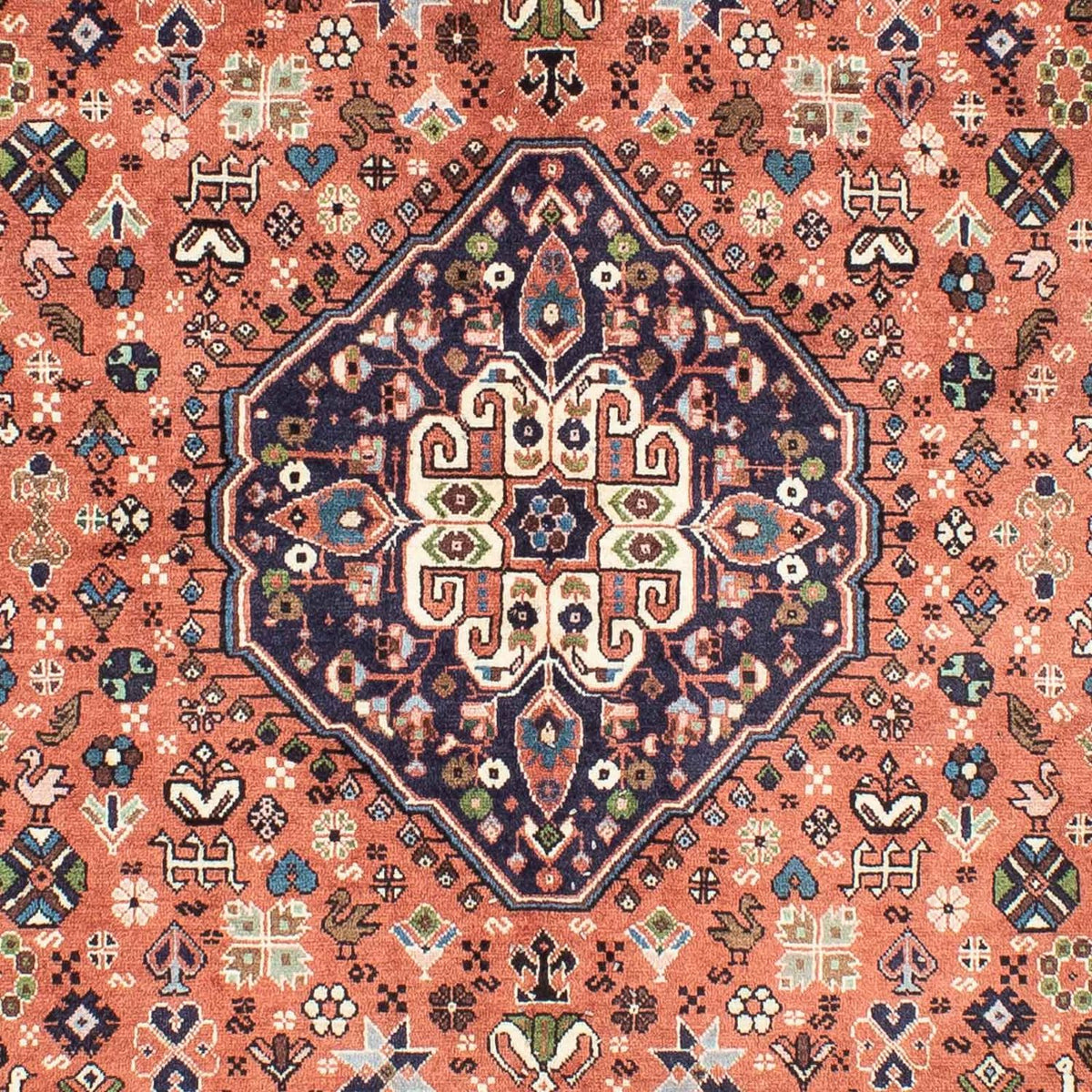 Gabbeh-matta - Kashkuli Persiska - 240 x 168 cm - brun
