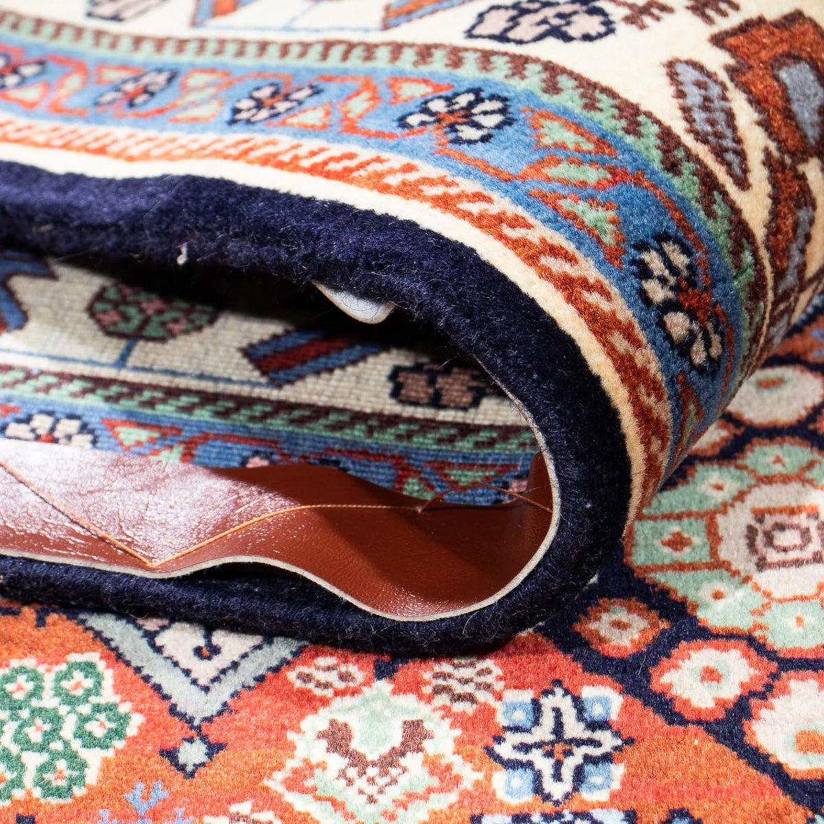 Gabbeh-matta - Kashkuli Persiska - 237 x 171 cm - brun