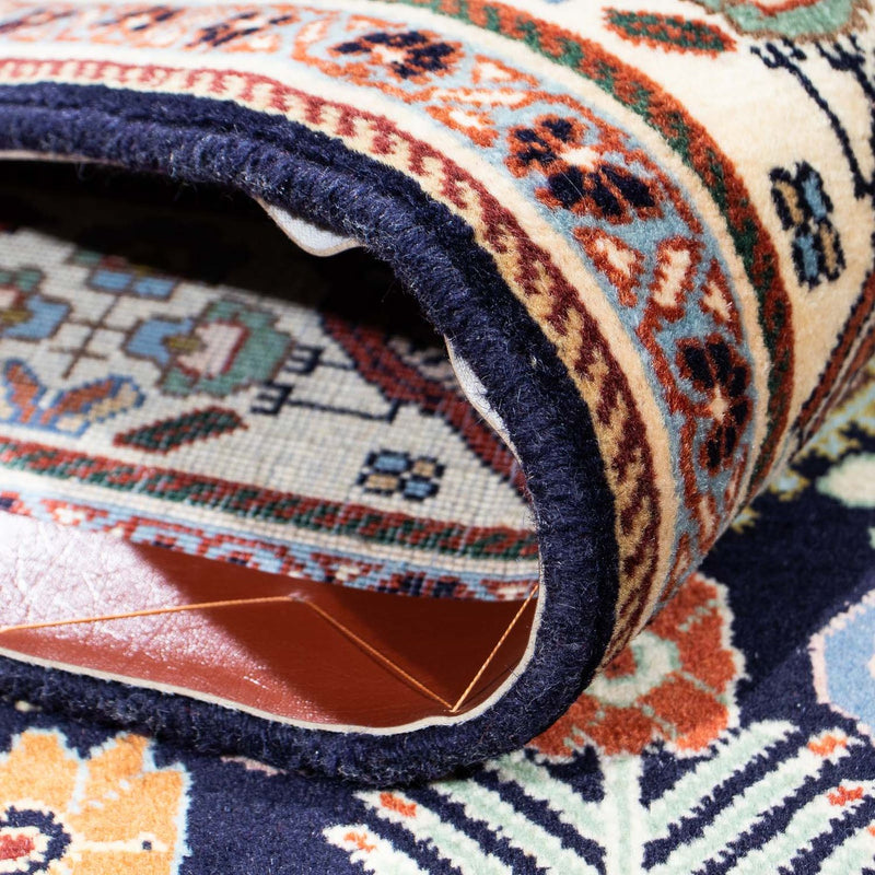 Gabbeh-matta - Kashkuli Persiska - 250 x 152 cm - mörkblå