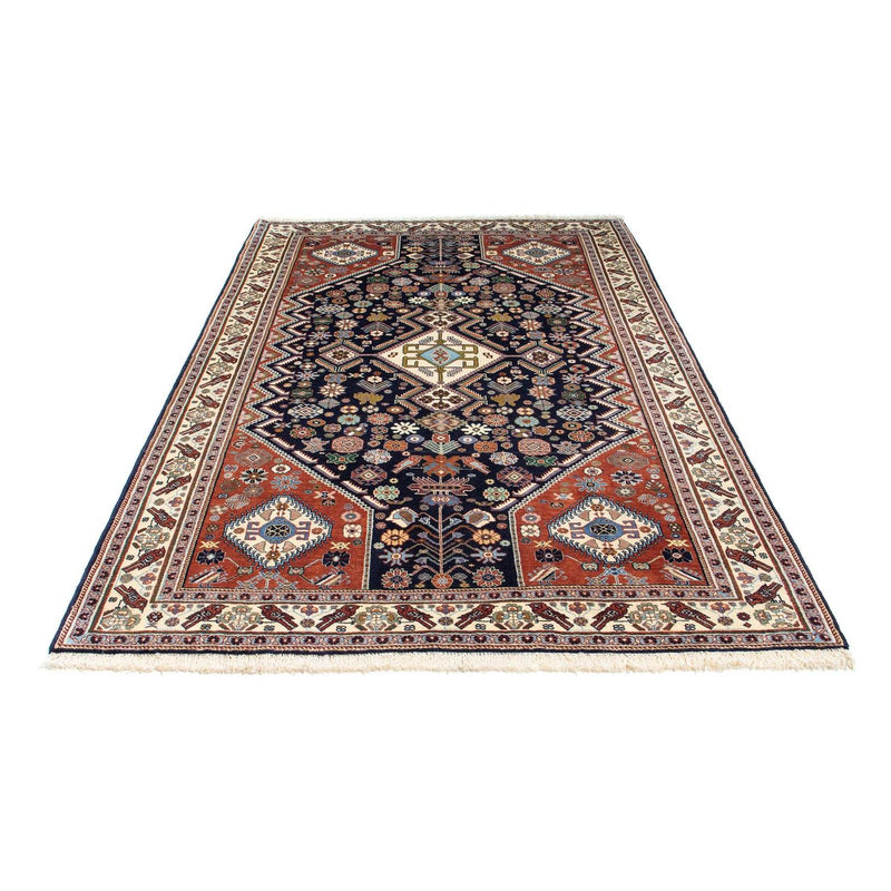 Gabbeh-matta - Kashkuli Persiska - 250 x 152 cm - mörkblå