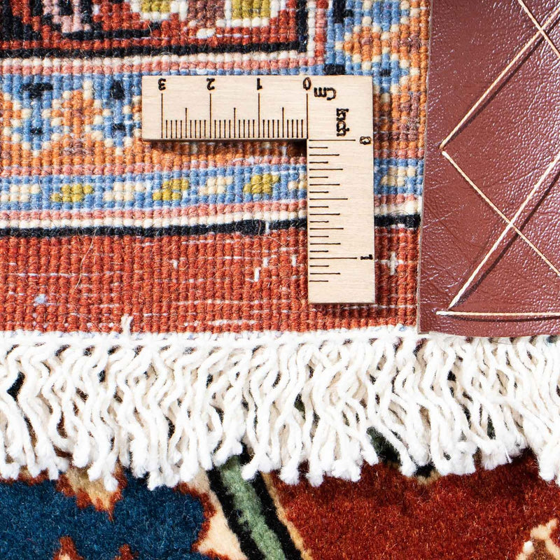 Gabbeh-matta - Kashkuli Persiska - 242 x 173 cm - mörkröd