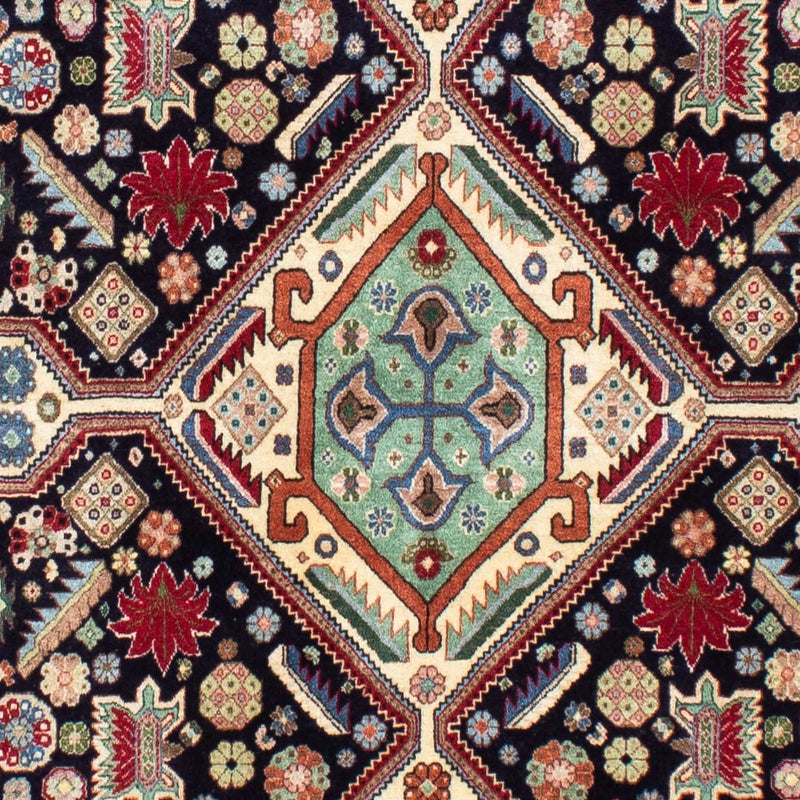 Gabbeh-matta - Kashkuli Persiska - 213 x 141 cm - mörkblå